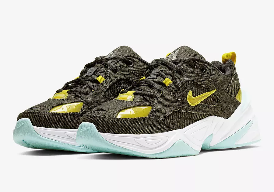 Nike M2K Tekno uvoľnenie s keprovým džínsovým zvrškom