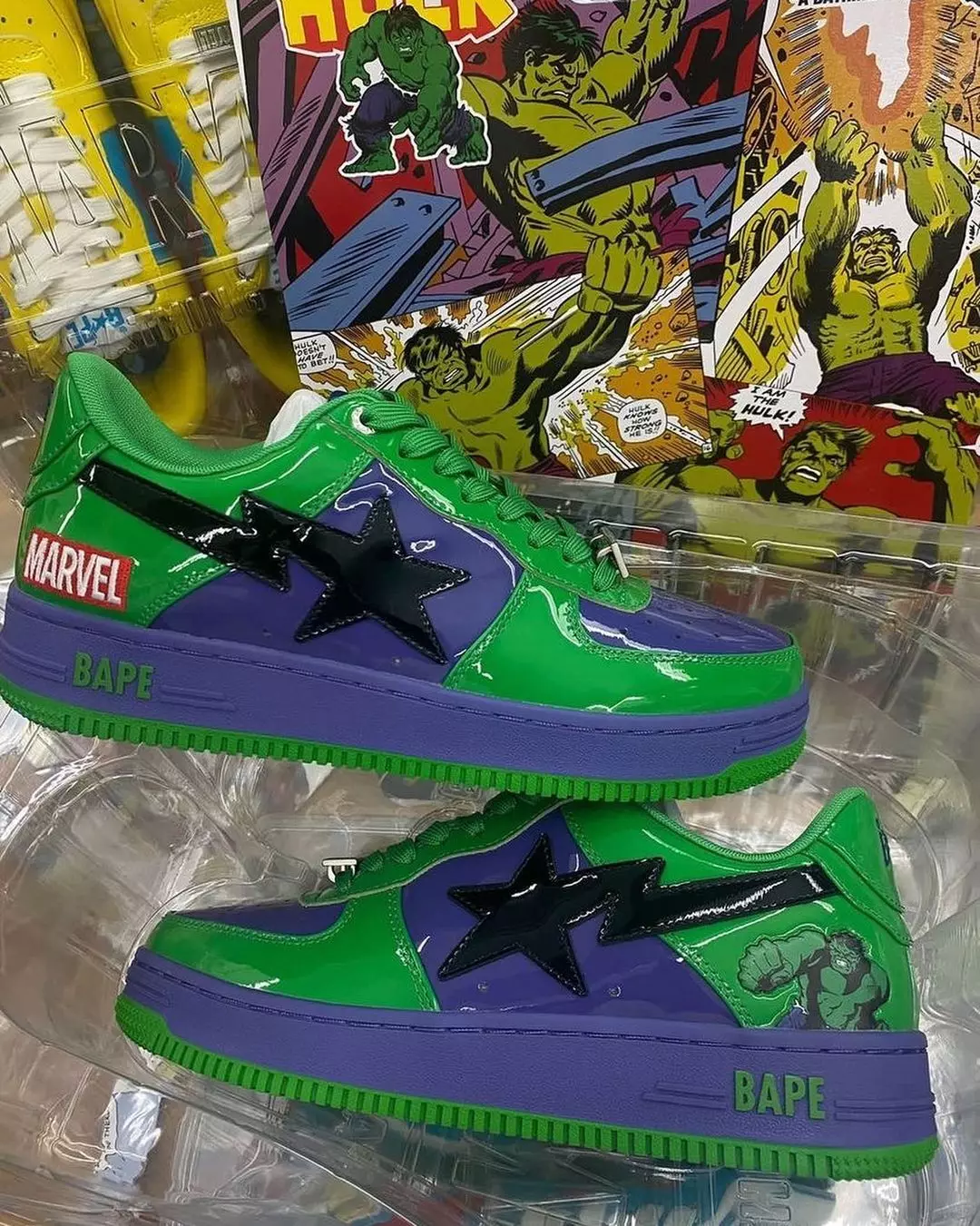 Marvel Bape Sta Hulk 2022 Санаи барориши