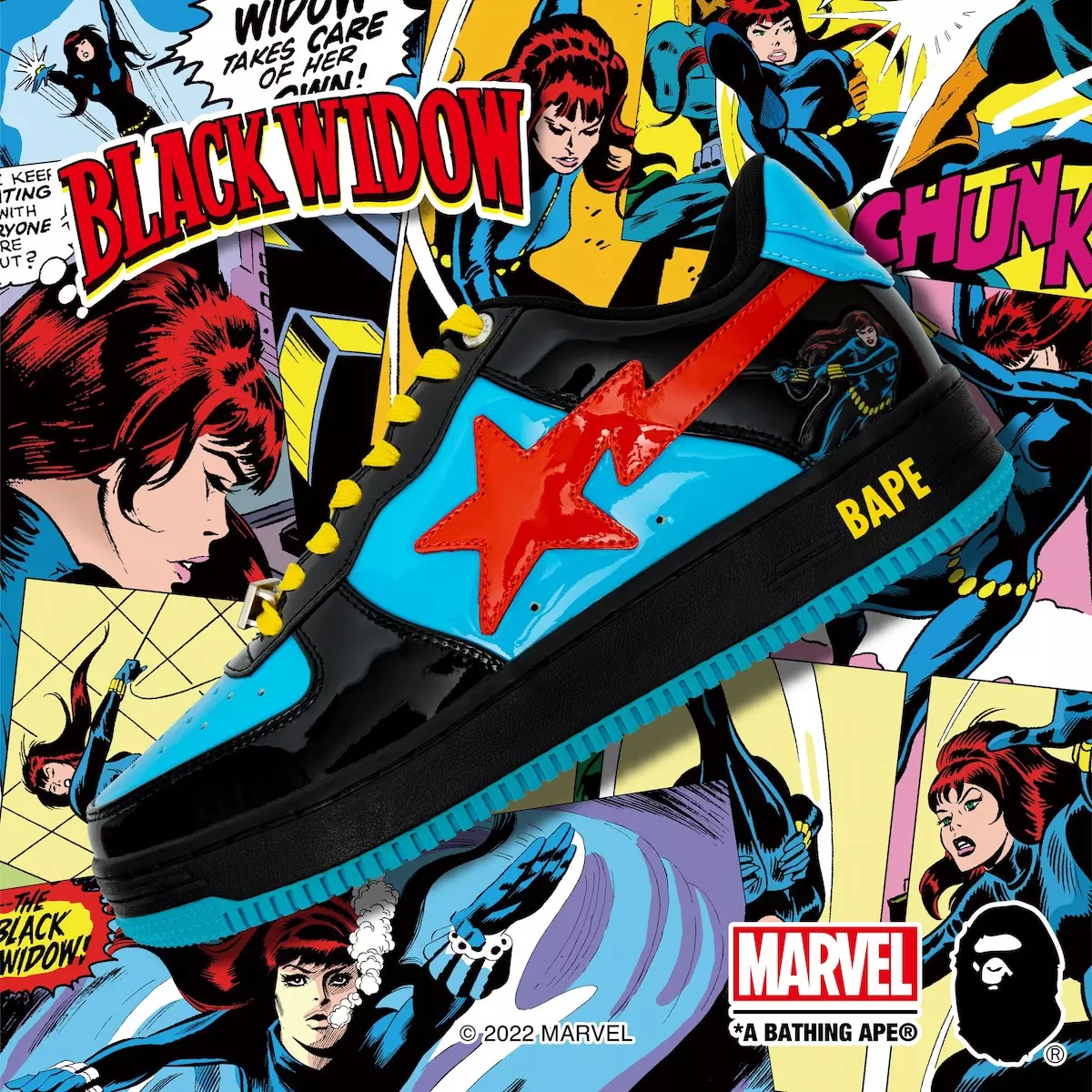 Marvel Bape Sta Black Window Дата на издаване