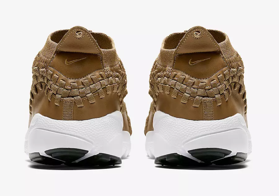 Nike Footscape Woven Chukka Flyknit Gouden Beige