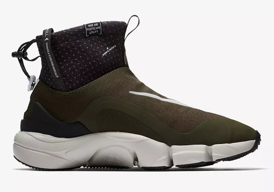 Nike Air Footscape Mid Utility Cargo хакі 924455-001