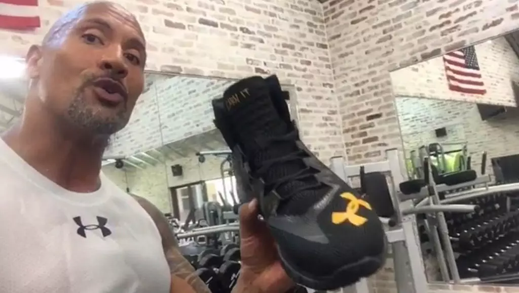 The Rock Under Armour Shoes