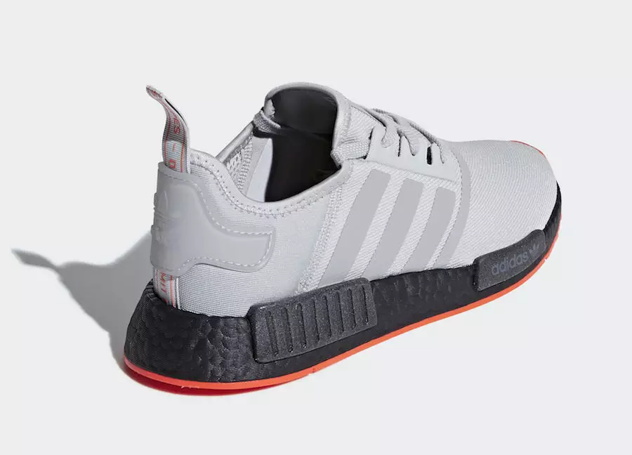 adidas NMD R1 Grå Solar Rød F35882 Udgivelsesdato