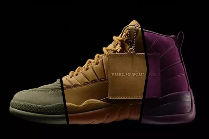 Hier is de volledige PSNY x Air Jordan 12-collectie