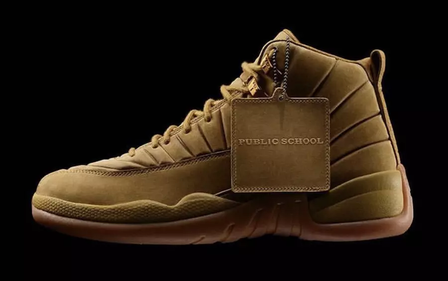 Data de llançament de PSNY x Air Jordan 12 Wheat