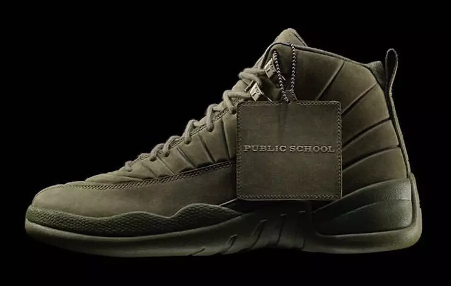 PSNY x Air Jordan 12 Olive útgáfudagur