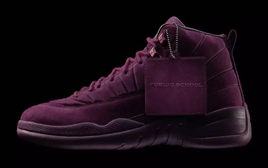 PSNY x Air Jordan 12 Bordeaux გამოშვების თარიღი