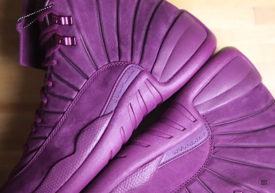 PSNY Air Jordan 12 Бордо Пурпурный