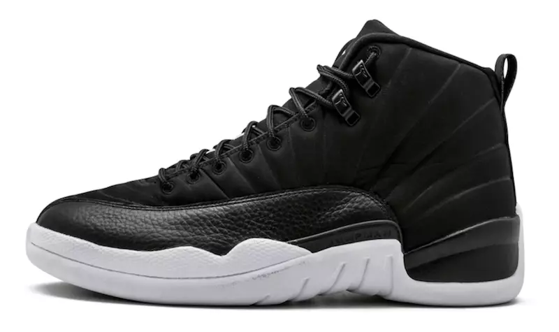 پلی آف PSNY Air Jordan 12 Friends and Family Black White 572646-849