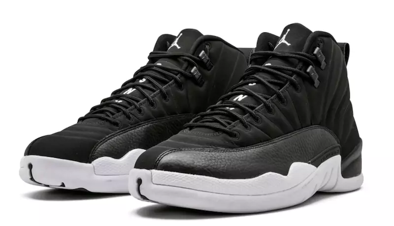 PSNY Air Jordan 12 Barátok és családok rájátszása Black White 572646-849