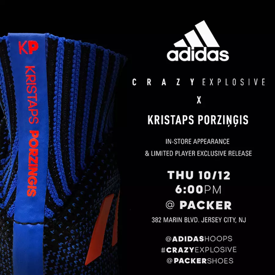 adidas Crazy Explosive 17 Kristaps Porzingis PE