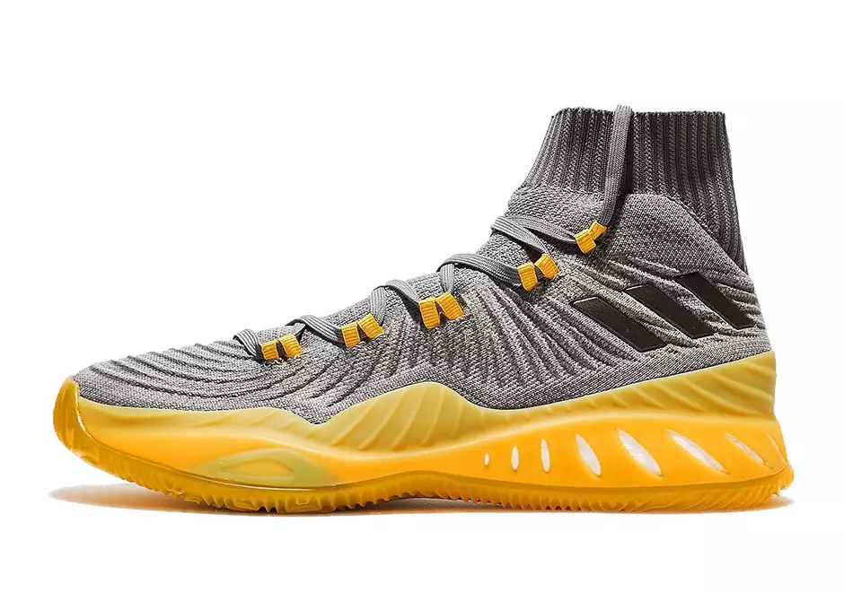 Adidas Crazy Explosive Primeknit 2017 Grey Yellow