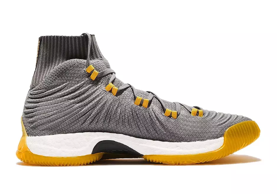 adidas Crazy Explosive Primeknit 2017 Grey Yellow