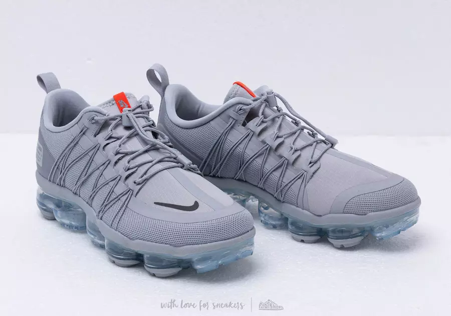 Nike Air VaporMax Run Utility Wolf Szary Team Pomarańczowy BV1281-001