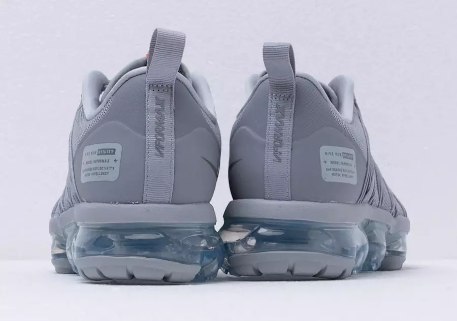 Nike Air VaporMax Run утилитасы Wolf Gray Team Orange BV1281-001