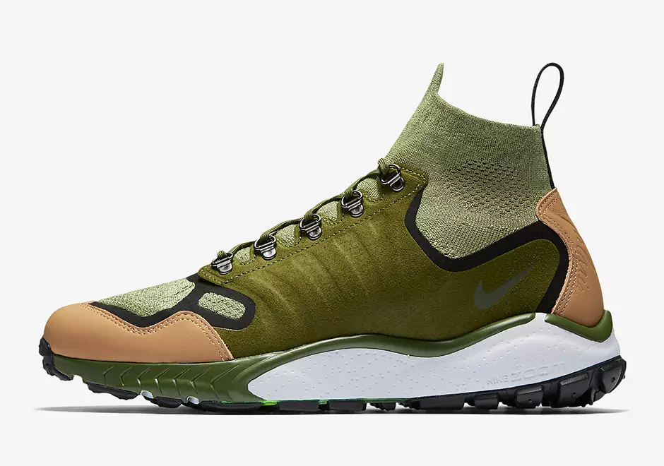 Nike Air Zoom Talaria Mëtt Flyknit Palm Green Tan