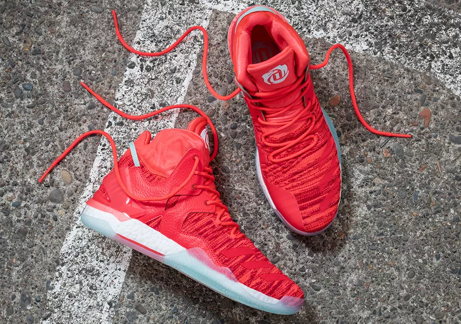 adidas D Rose 7 부스트 솔라 레드