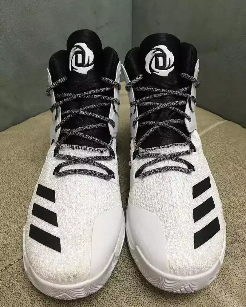 adidas D Rose 7 Wäiss Schwaarz