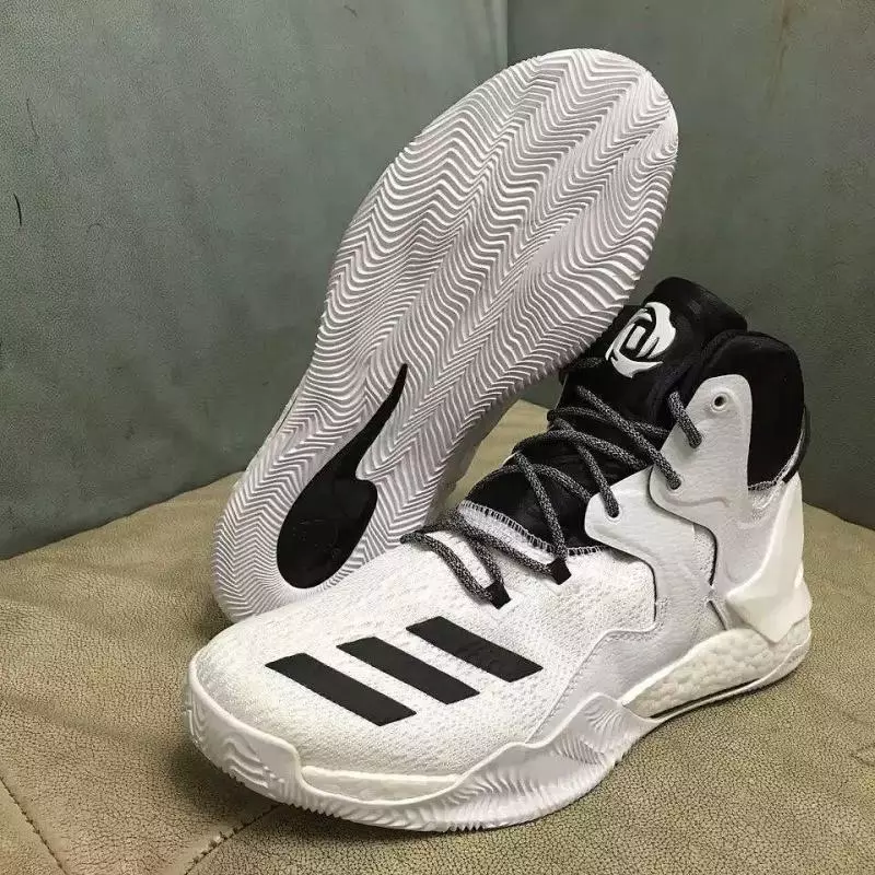 Adidas D Rose 7 White Black