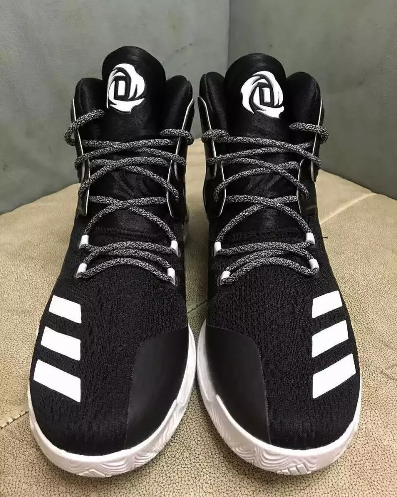 adidas D Rose 7 Schwaarz Wäiss