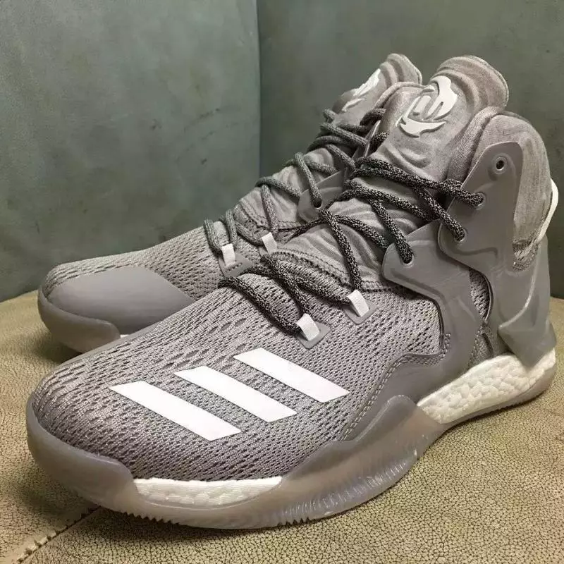 adidas D Rose 7 Gri alb