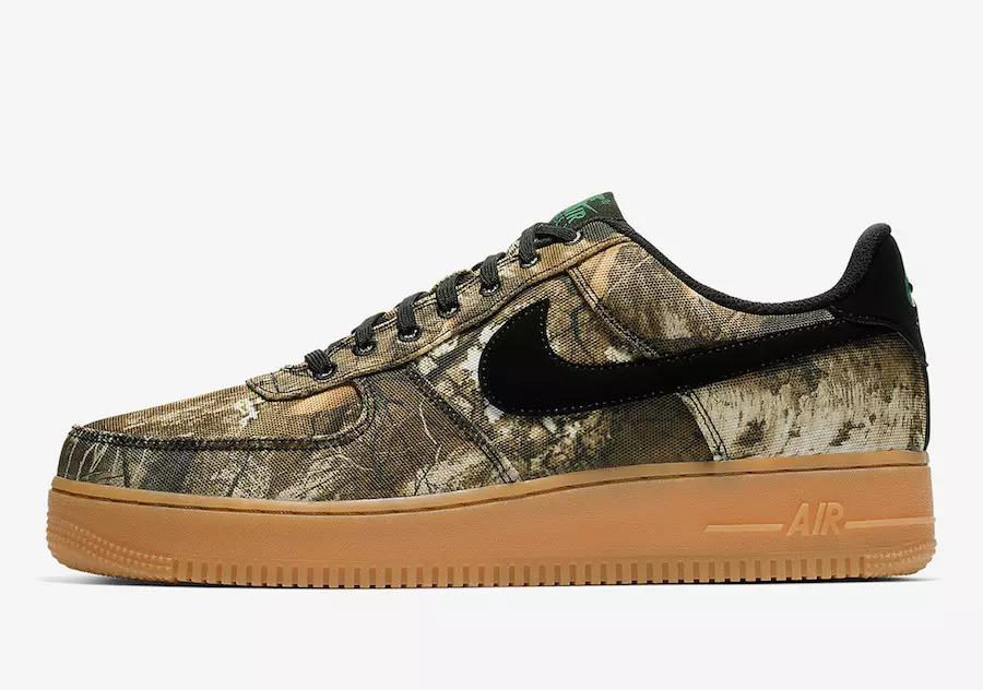 Nike Air Force 1 Low Realtree AO2441-001 išleidimo data