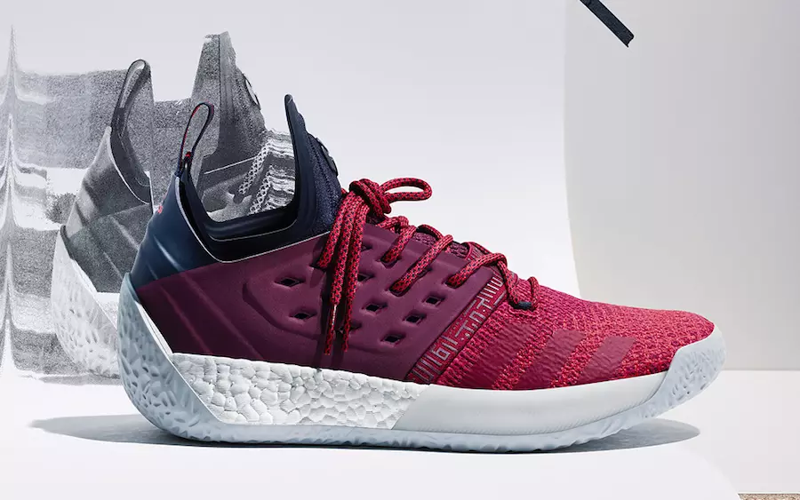 Adidas Harden Vol. 2 kevät 2018 Colorways