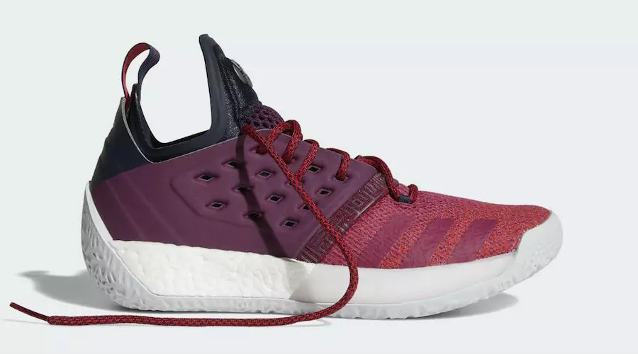 adidas Harden Vol. Ngày phát hành 2 Maroon AH2124