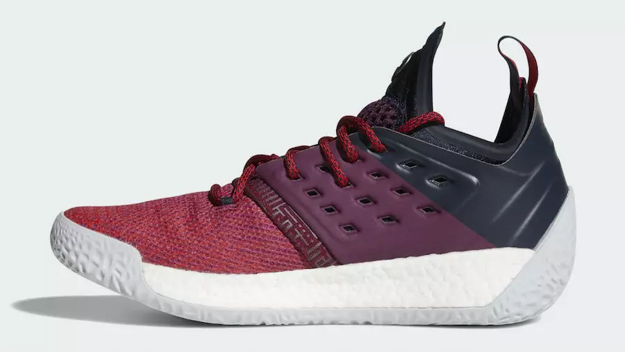 adidas Harden Vol. 2 Maroon AH2124 ဖြန့်ချိသည့်ရက်စွဲ