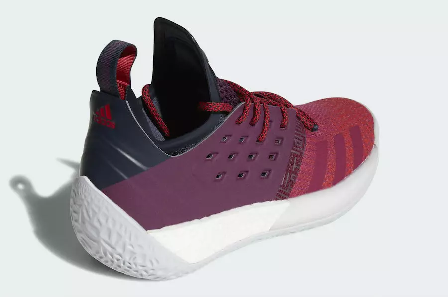 Adidas Harden Vol. 2 Maroon AH2124 Julkaisupäivä