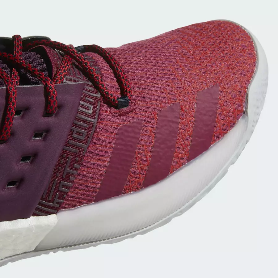 adidas Harden Vol. 2 Maroon AH2124 Utgivelsesdato