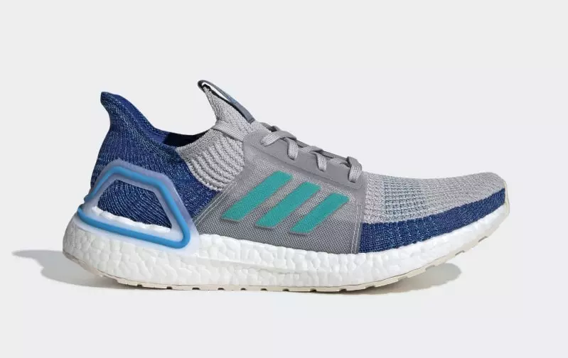 adidas Ultra Boost 2019 მოდის ნაცრისფერ და შოკ ციანში