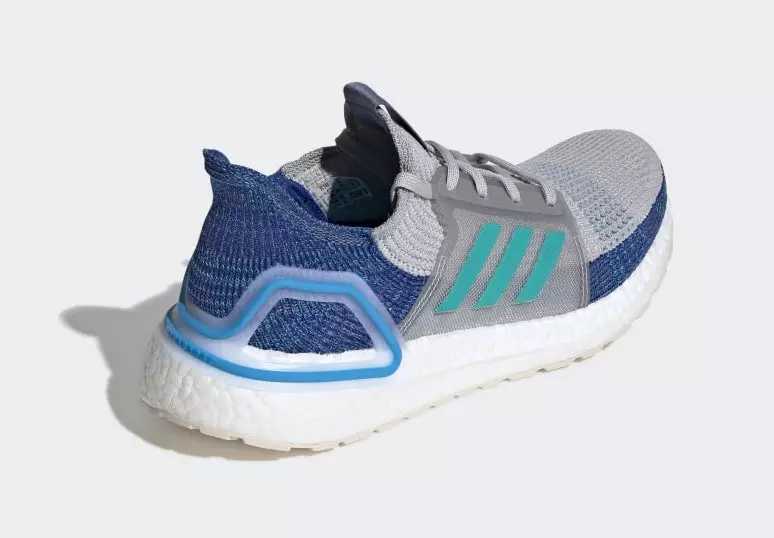 Adidas Ultra Boost 2019 Grey Shock Cyan F35240 izlaišanas datums