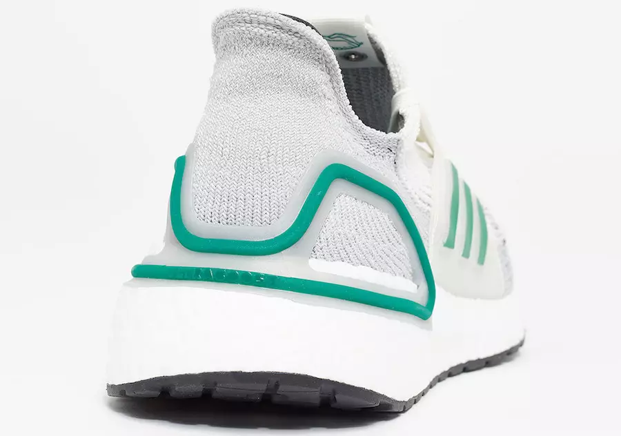 تاریخ انتشار آدیداس کنسرسیوم Ultra Boost 2019 سفید سبز EE7517