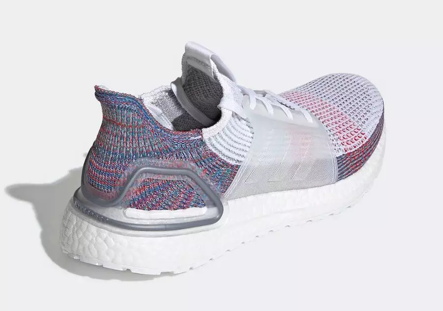 adidas Ultra Boost 2019 White Multicolor B37708 Utgivelsesdato