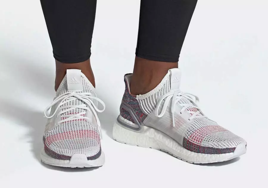 تاریخ انتشار adidas Ultra Boost 2019 White Multicolor B37708