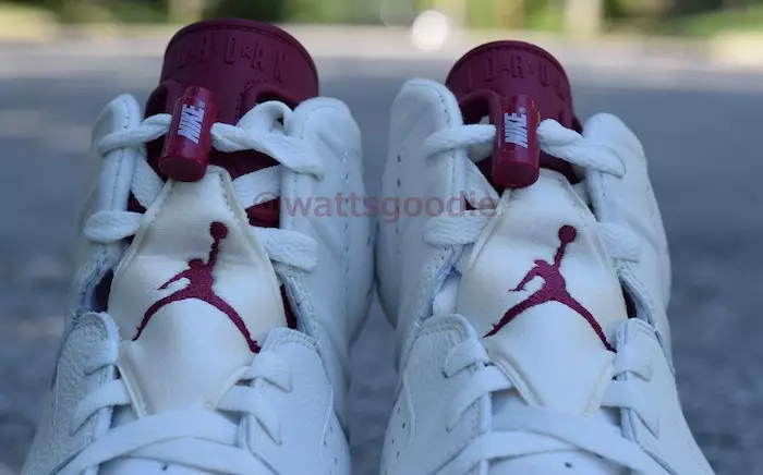 Maroon Air Jordan 6 Retro Nike Air санаи баромад