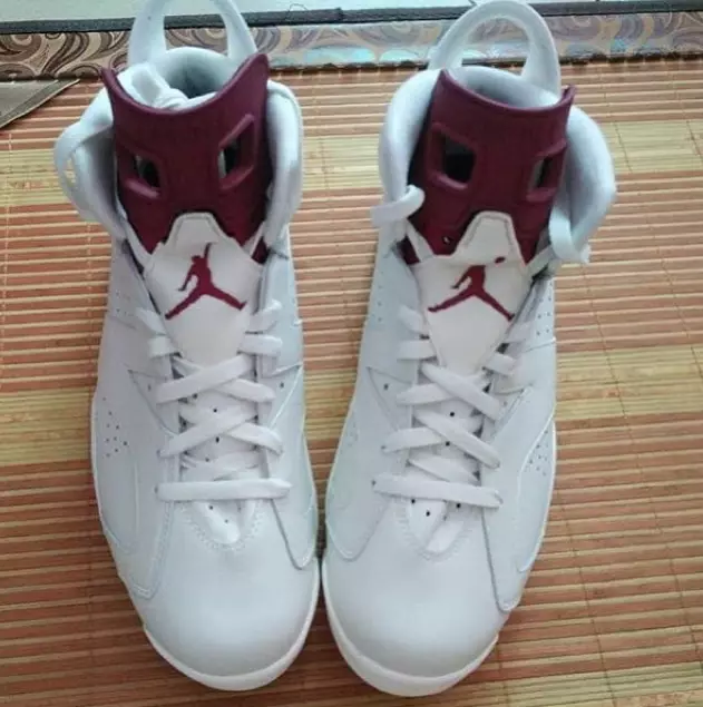 Udgivelsesdato for Air Jordan 6 Maroon 2015