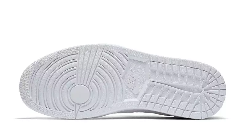 Air Jordan 1 Retro Low Swoosh жоқ Triple White