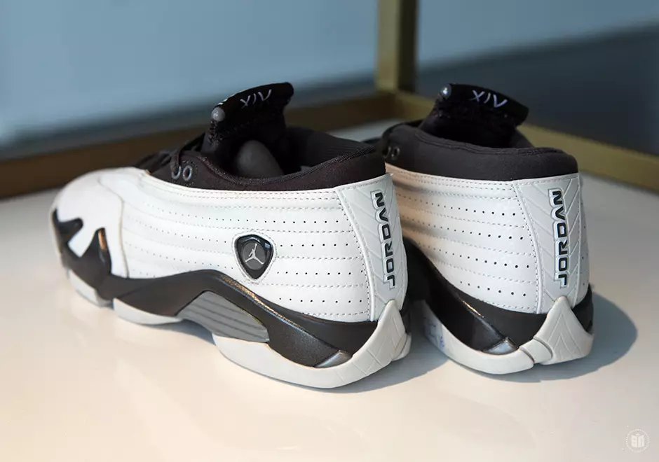 Air Jordan 14 Low GS Branco Phantom Pewter Dark Storm