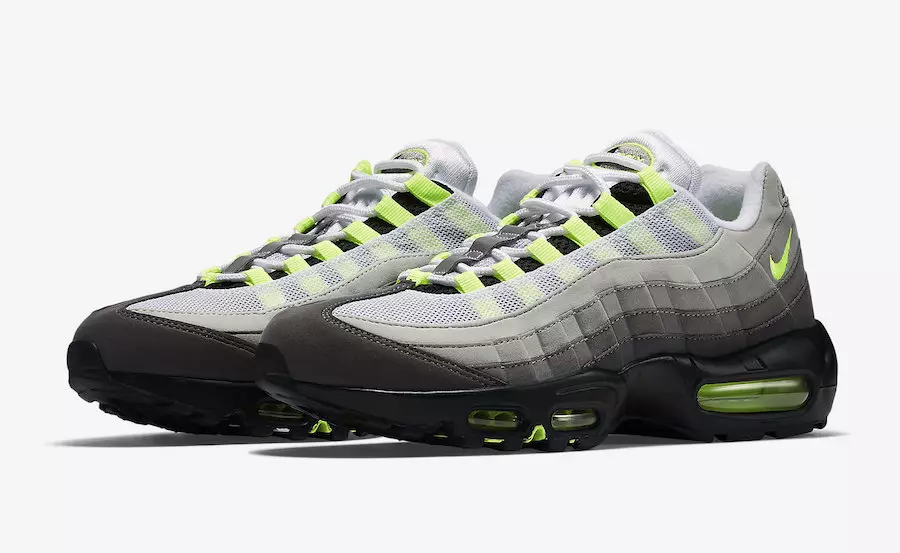 Nike Air Max 95 OG Neon 554970-071 2018 Шығарылым күні