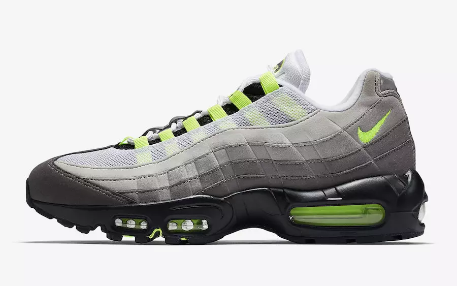 Nike Air Max 95 OG Neon 554970-071 2018 Թողարկման ամսաթիվ