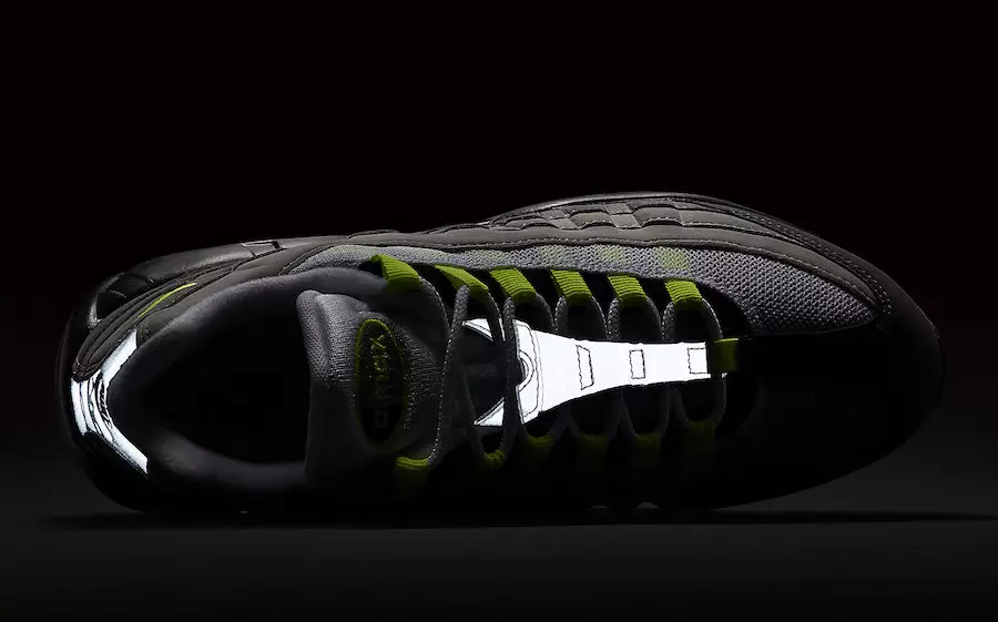 Nike Air Max 95 OG Neon 554970-071 2018 تاريخ الإصدار