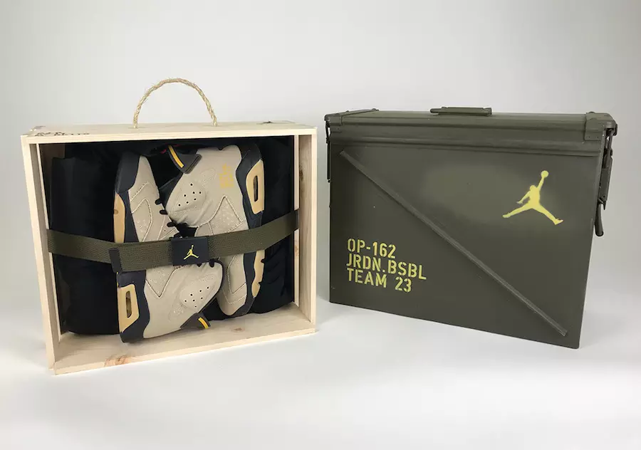 Air Jordan 6 MLB Baseball PE Pack