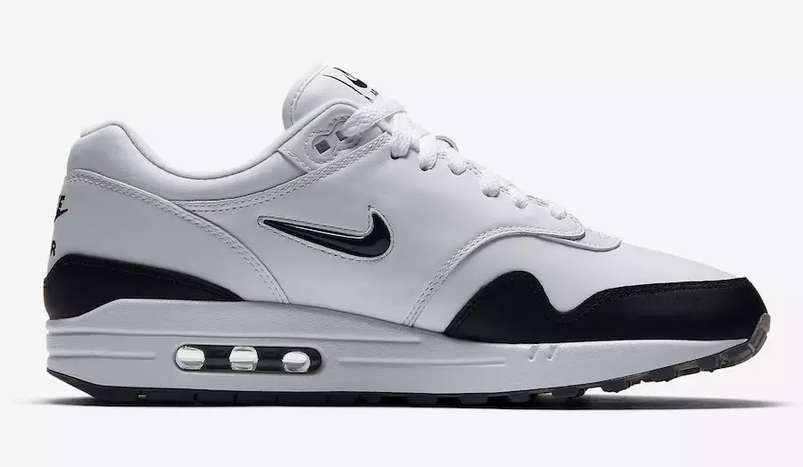 Nike Air Max 1 Jewel Қара ақ 918354-100