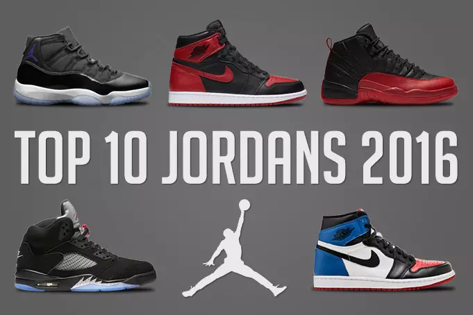 2016 yilning eng yaxshi 10 ta Air Jordan relizlari