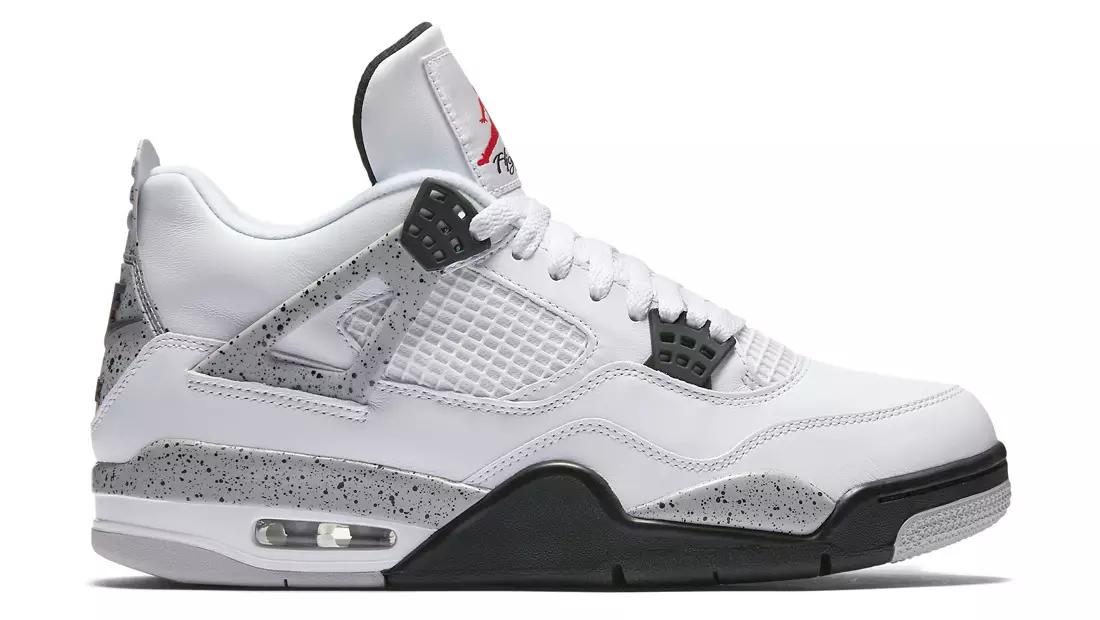 Top 10 Air Jordan útgáfur 2016 Air Jordan 4 Cement