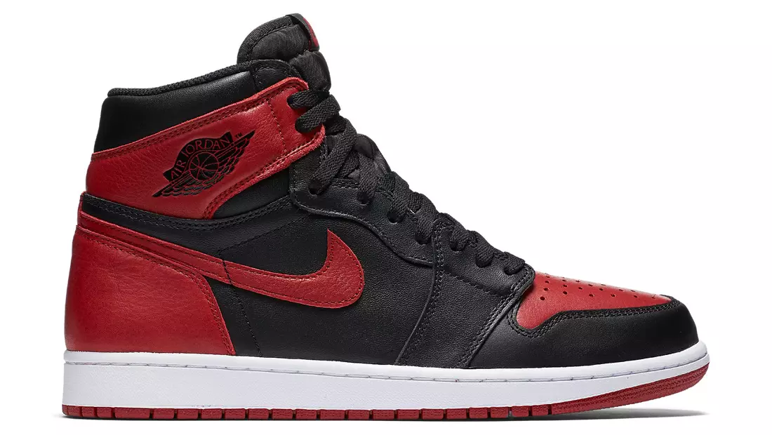 Top 10 Air Jordan-udgivelser fra 2016 Air Jordan 1 forbudt