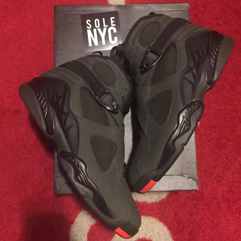 Air Jordan 8 Sequoia Olive Max Orange invicto