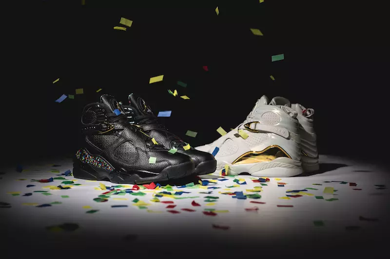 Air Jordan 8 Trophy Confetti Championship Pack